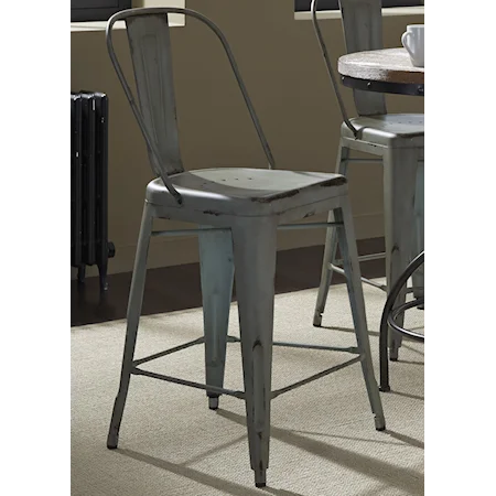 Bow Back Counter Chair